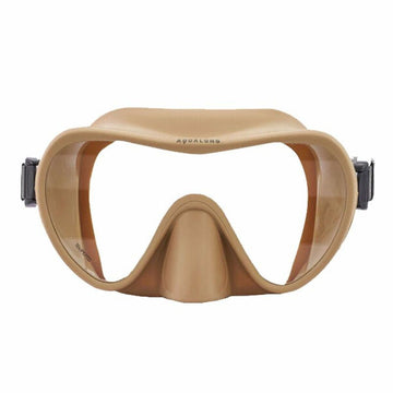 Diving Mask Aqua Lung Sport Nabul Brown