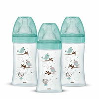 Set of baby's bottles Dodie 3 uds