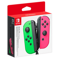 Switch Joy-Con Controller Pair Neon Green / Neon Pink