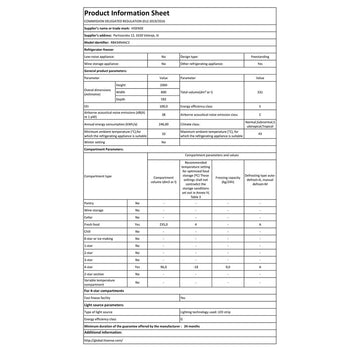 Combined fridge Hisense Stainless steel (200 x 60 cm)