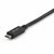 USB A to USB C Cable Startech USB31AC1M            Black