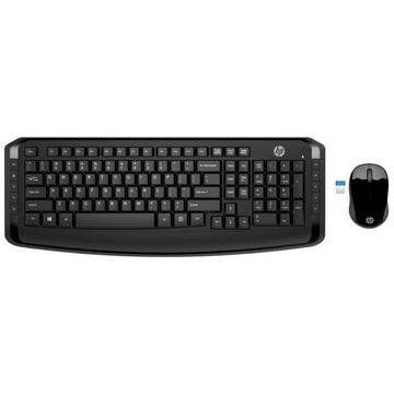 Clavier et souris sans fil 300 HP FR