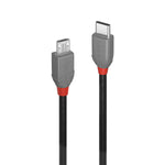 USB Cable LINDY 36892 Black Black/Grey 2 m