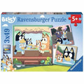 3-Puzzle Set Bluey Ravensburger 05685 147 Pieces