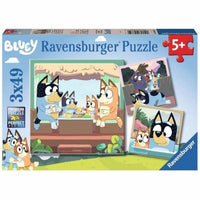 3-Puzzle Set Bluey Ravensburger 05685 147 Pieces