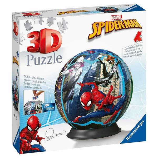 3D Puzzle Spiderman   Ball 76 Pieces