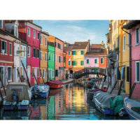 Puzzle Ravensburger 17392 Burano Canal - Venezia 1000 Pieces