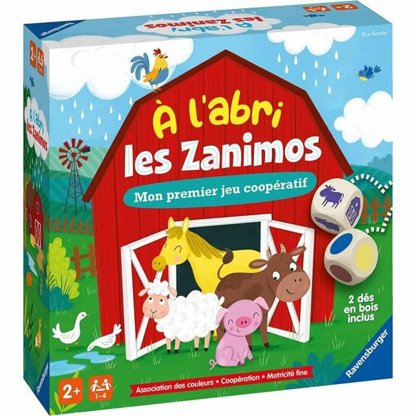 Educational Game Ravensburger À l'abri les Zanimos (FR) (1 Piece)