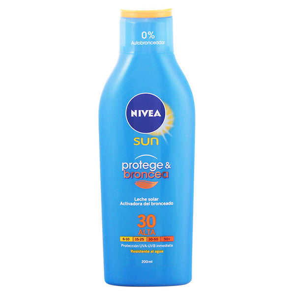 "Nive Sun Latte Solare Protect And Bronze Spf30 200ml "