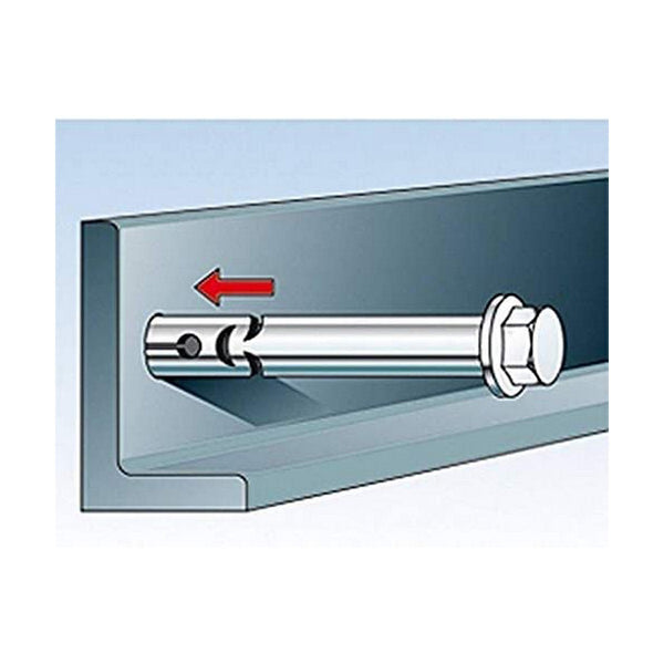 Studs Fischer fsl 12 t-l Steel 10 X 100 MM  (50 Units)