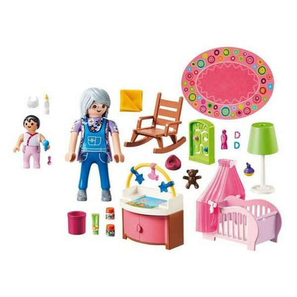 Playset Dollhouse Baby's Room Playmobil 1 Piece (43 pcs)