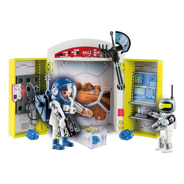 Playset Space Mission to Mars Chest Playmobil 70307 (60 pcs)