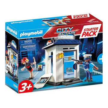 Playset City Action Police Starter Pack Playmobil 70498 (37 pcs)