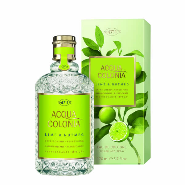 "4711 Acqua Colonia Lime And Nutmeg Eau De Cologne Spray 170ml"