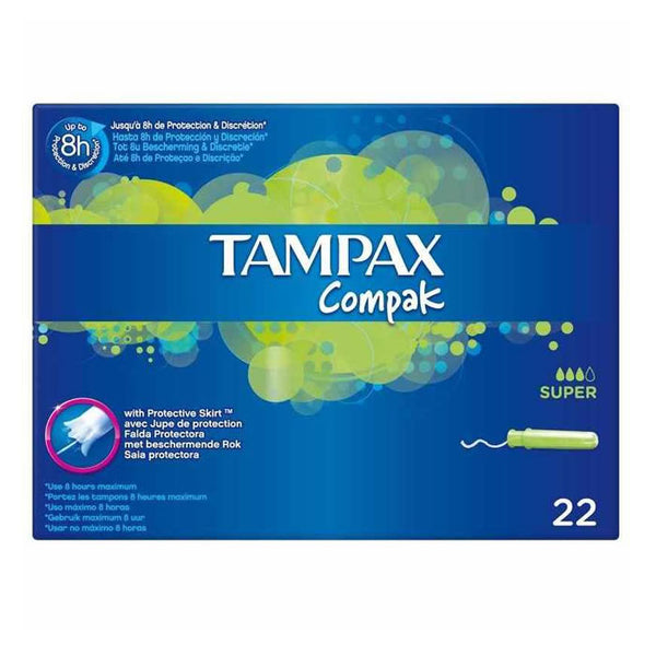 "Tampax Compak Super 22 Unità"