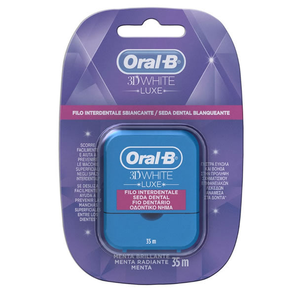 "Oral B 3D White Luxe Filo Interdentale "