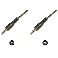 Audio Jack Cable (3.5mm) Digitus CCS 2X0.10/10 M/M Black