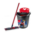 Mop with Dual Action Bucket Vileda Ultramax Mop Set Black