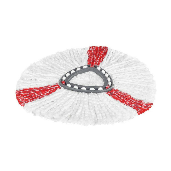 Mop Replacement To Scrub Vileda Turbo 2in1 Rojo/Blanco