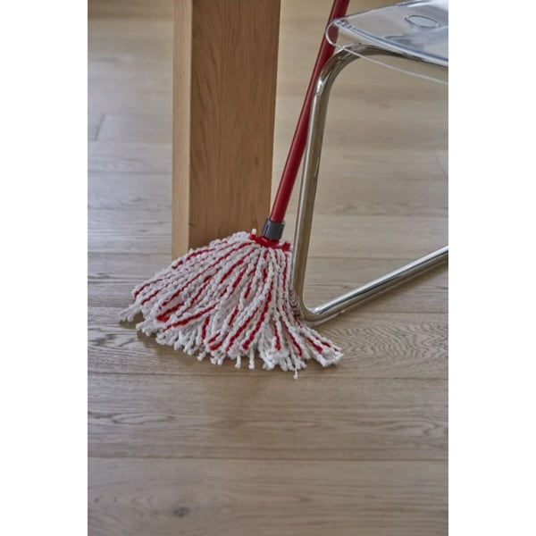 Mop Vileda Microfibre And Power Red Microfibre Metal