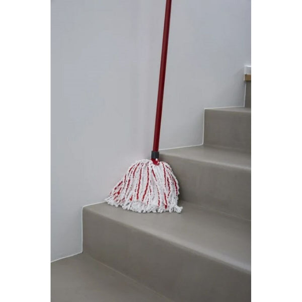 Mop Vileda Microfibre And Power Red Microfibre Metal