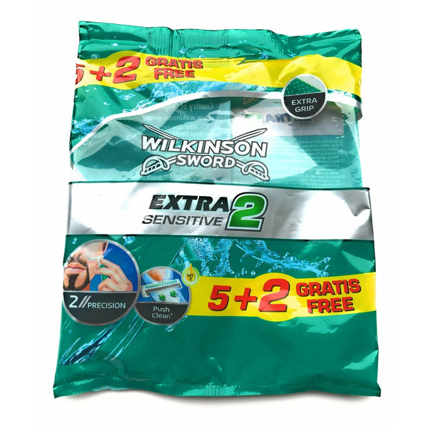 Disposable Razor Wilkinson Sword Extra2 Sensitive 7 Units