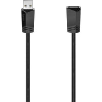 USB Extension Cable Hama 00200619 1,5 m Black