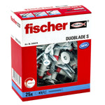 Wall plugs and screws Fischer 44 mm (25 Units)