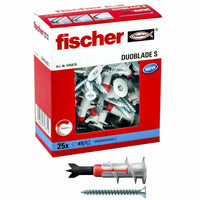 Wall plugs and screws Fischer 44 mm (25 Units)