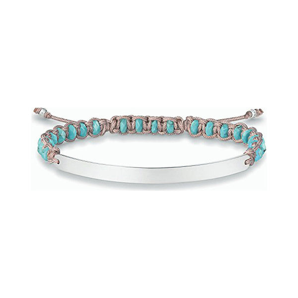 Ladies'Bracelet Thomas Sabo LBA0052-905-17-L21V Silver Blue Sterling silver 925