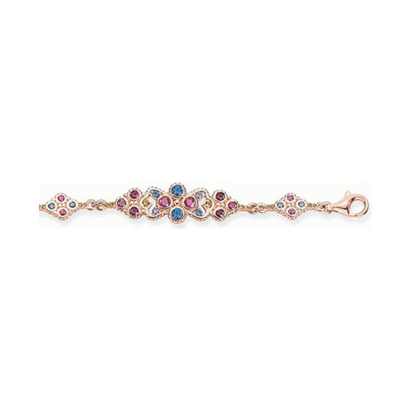 Ladies'Bracelet Thomas Sabo A1668-068-7-L19V Multicolour