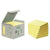 Set of Sticky Notes Post-it 76 x 76 mm Yellow (4 Units)