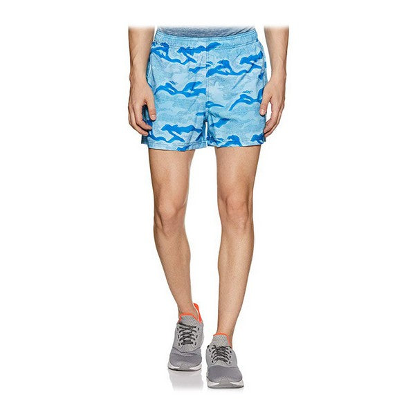 Men’s Bathing Costume Reebok BW CAMO BOXER (Talla M) Blue