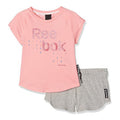 Completo Sportivo per Bambini Reebok G ES SS BK4374 Rosa