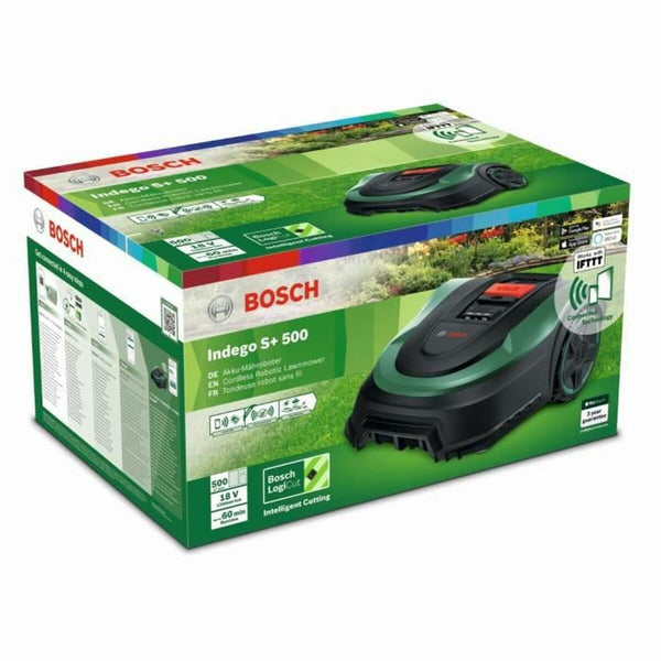 Lawn mowing robot BOSCH Indo S+ 500 30-50 mm 500 m 19 cm