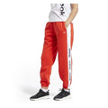 Adult's Tracksuit Bottoms Reebok Linear Logo FL Lady Red