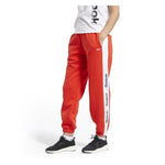 Adult's Tracksuit Bottoms Reebok Linear Logo FL Lady Red