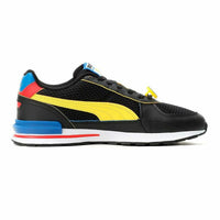 Sports Shoes for Kids Puma Graviton SMILEYWORLD Jr Black