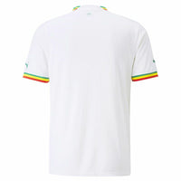 Men's Short-sleeved Football Shirt Puma Senegal White