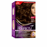 Permanent Dye Wella Color Perfect 7 Nº 3/4 Grey Hair Dark Brown 60 ml