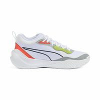 Basketball Shoes for Adults Puma Playmaker Pro White