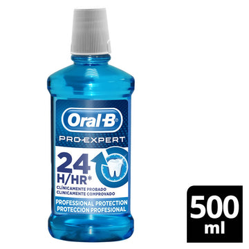 "Oral-B Pro-Expert Professional Protection Fresh Mint Mouthwash 500ml"