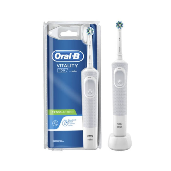 "Oral-B Vitality 100 Crossaction Spazzolino Bianco"