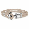 Bracelet Paul Hewitt PH-PH-L-S-H Beige Cuir