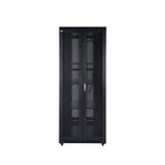 42Ru Free Standing Server Rack With Two Fold Mesh Doors