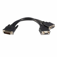 DMS-59 to VGA Cable Startech DMSVGAVGA1           Black 0,2 m