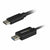 USB A to USB C Cable Startech USBC3LINK            Black