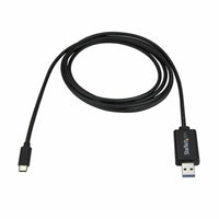 USB A to USB C Cable Startech USBC3LINK            Black