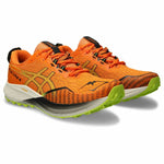 Running Shoes for Adults Asics Fuji Lite 4 Moutain Men Orange