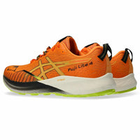 Running Shoes for Adults Asics Fuji Lite 4 Moutain Men Orange